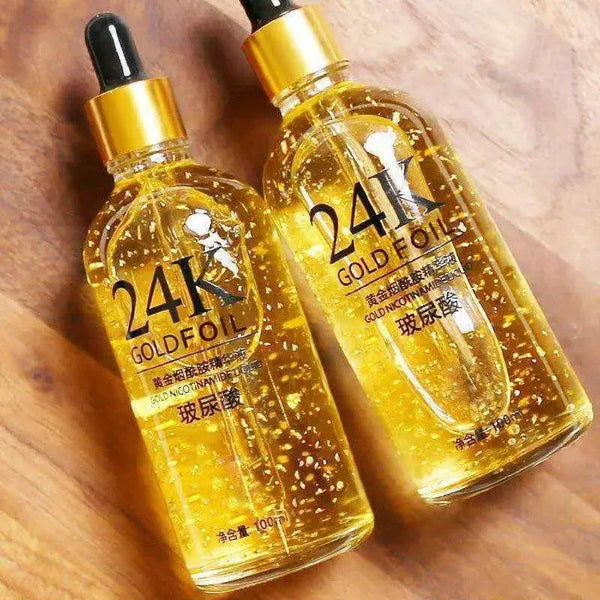 24K Gold Hyaluronic Acid Face Serum – Anti-Aging & Collagen Lift