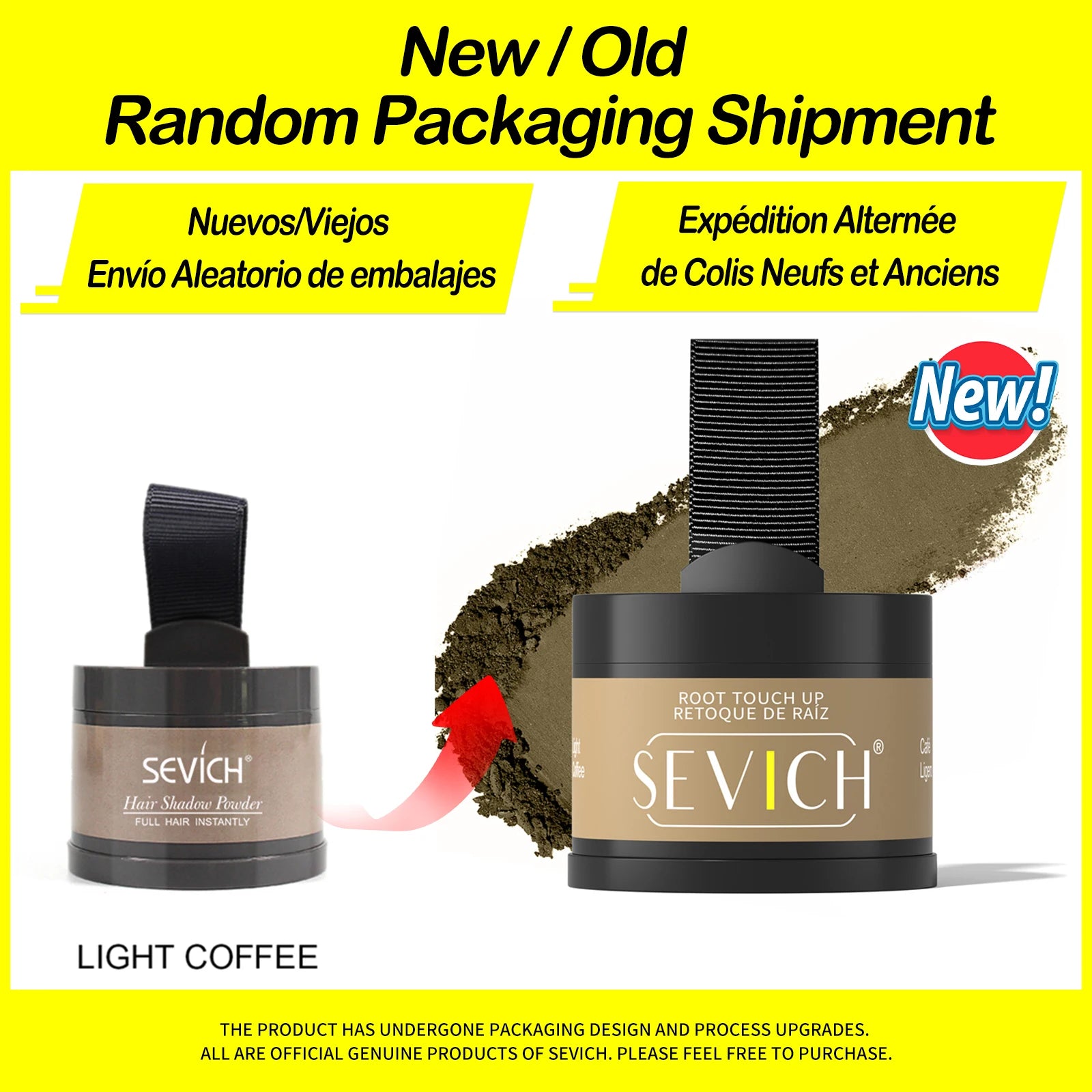 Hairline Shadow Powder – 4g Natural Hair Concealer