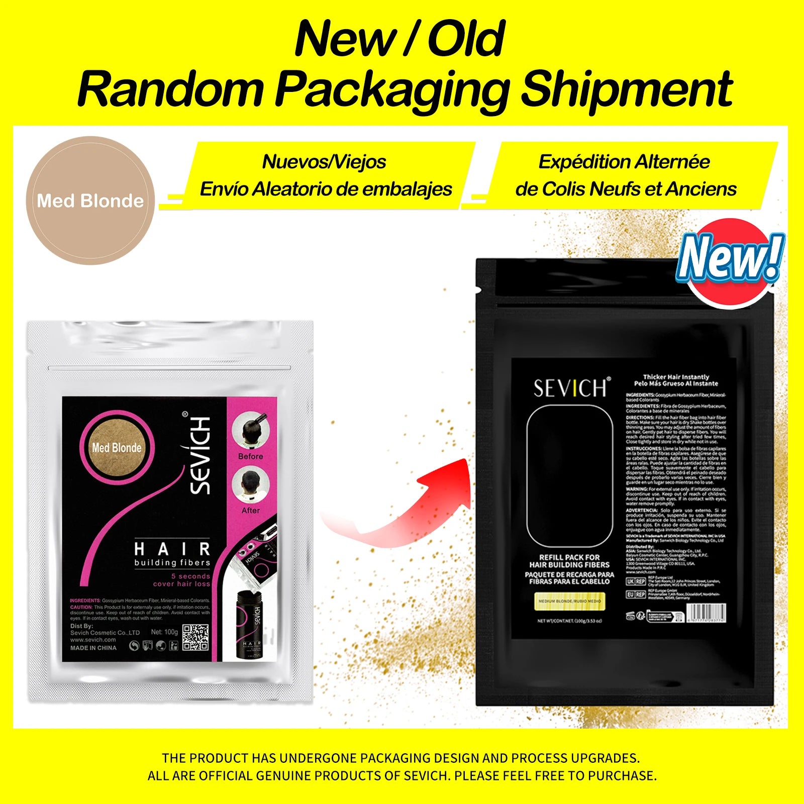 Keratin Hair Fiber 100g – Thickening & Hair Loss Concealer