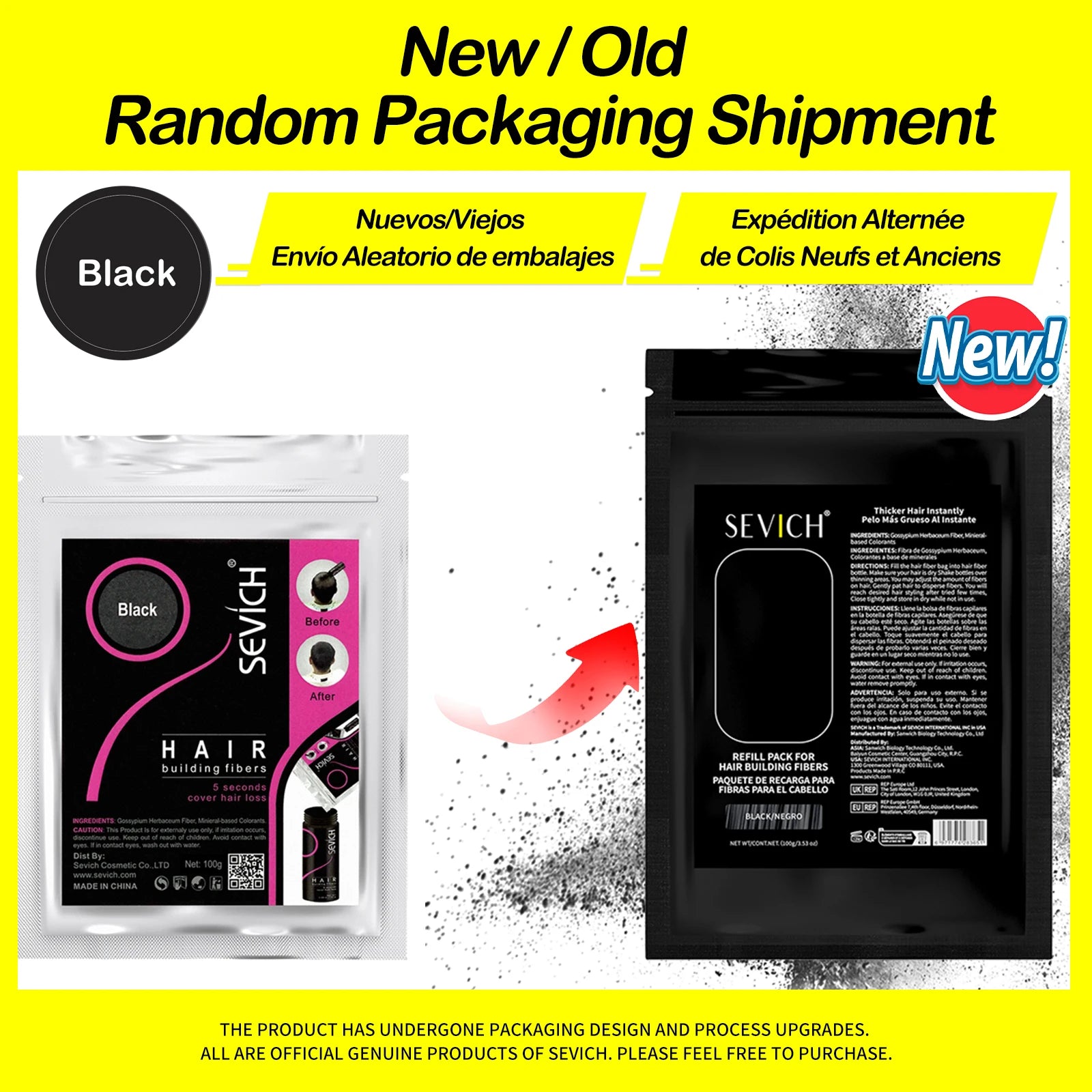 Keratin Hair Fiber 100g – Thickening & Hair Loss Concealer