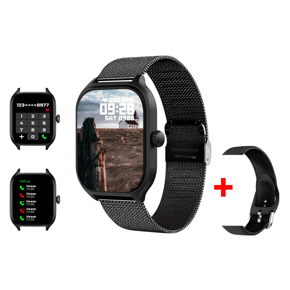 H9 Promax Smartwatch – Dial Calls & Health Tracker