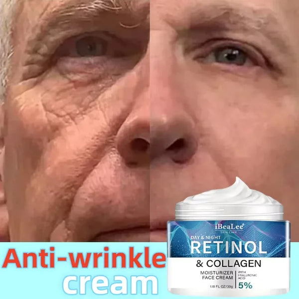 Men’s Retinol Anti-Wrinkle Cream – Collagen Firming & Moisturizing