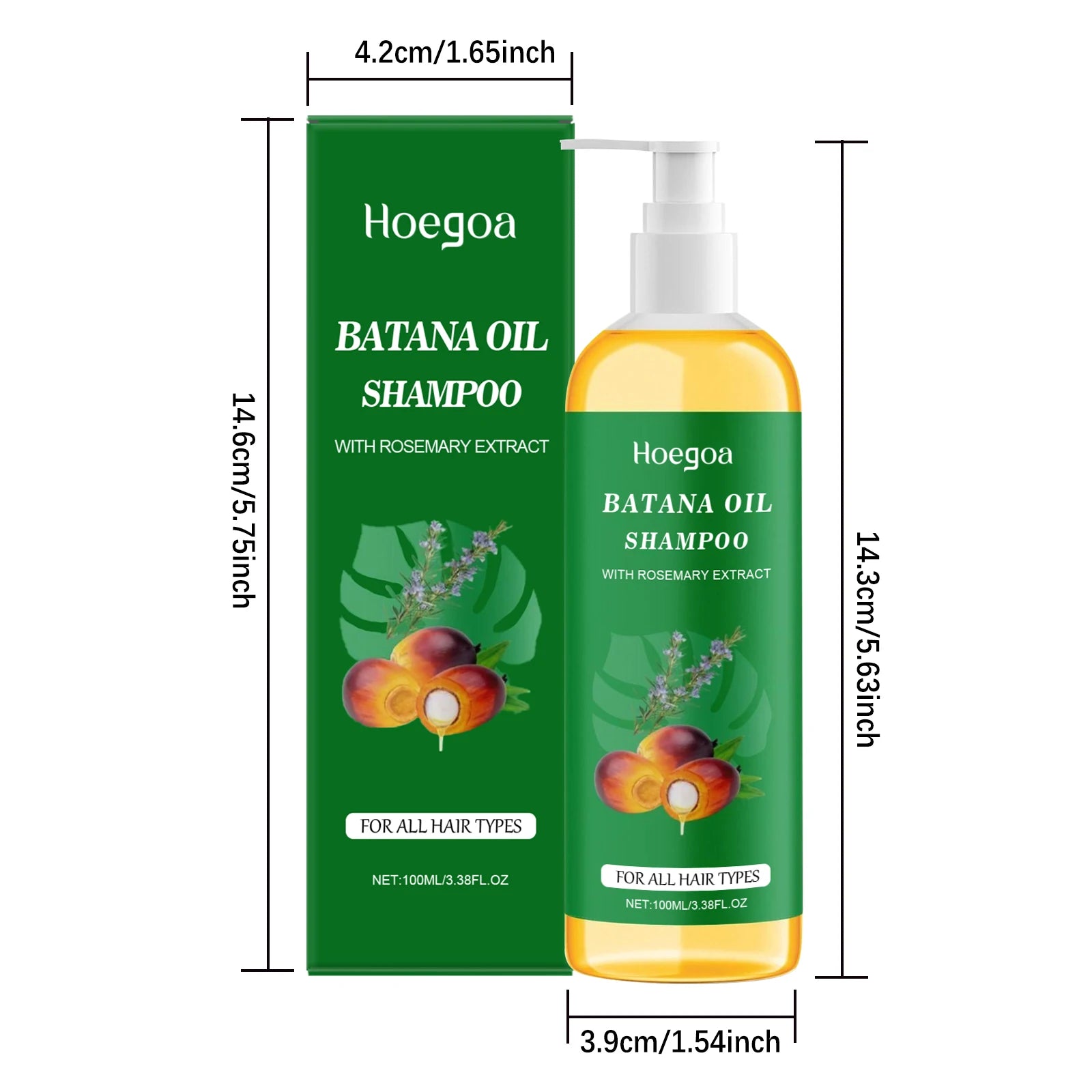 Batana Oil Hair Booster Shampoo – Oil Control & Dandruff Care