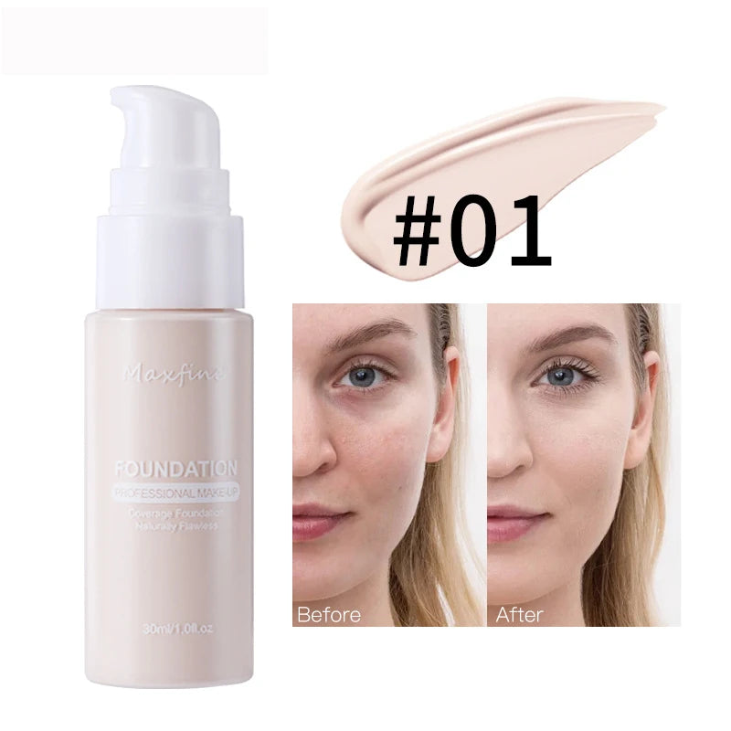 Liquid Foundation – Waterproof & Sweat-Resistant Concealer