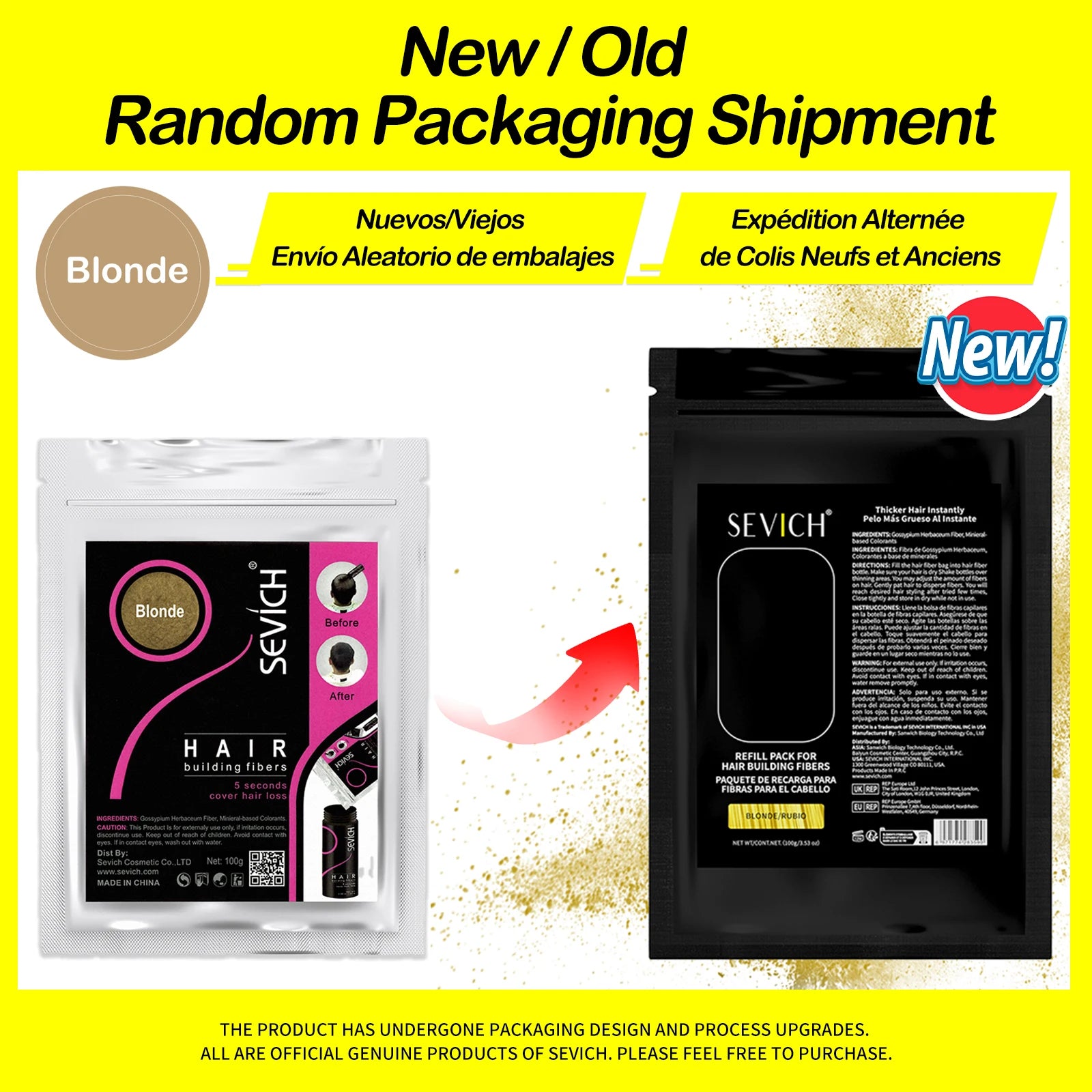 Keratin Hair Fiber 100g – Thickening & Hair Loss Concealer