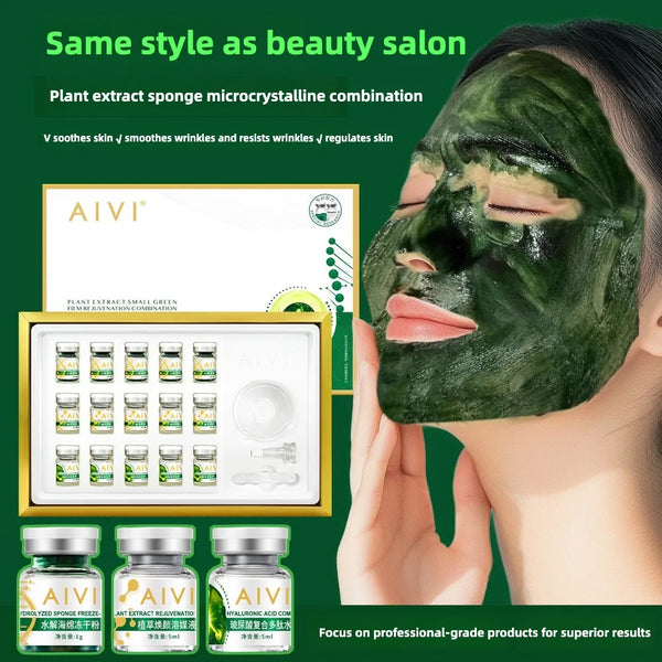 Seaweed Microneedle Mask Kit – Pore Cleansing & Whitening