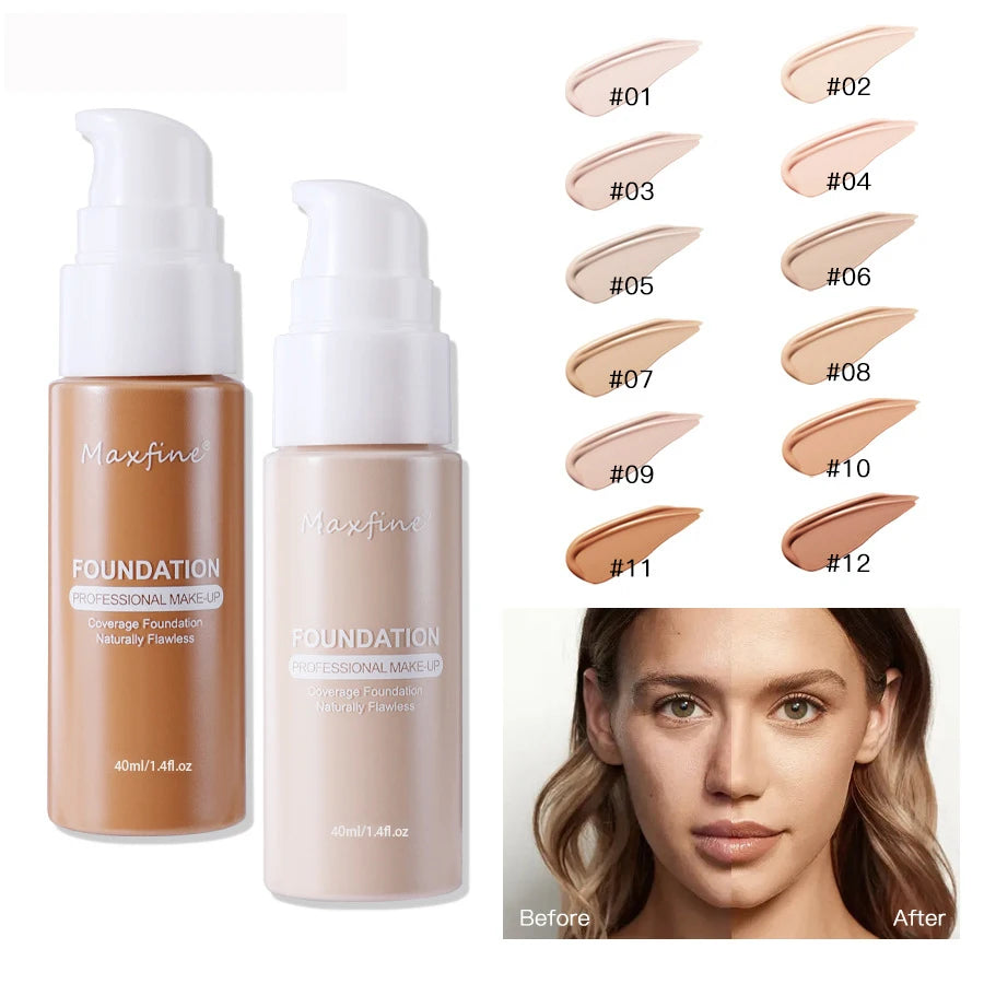 Liquid Foundation – Waterproof & Sweat-Resistant Concealer