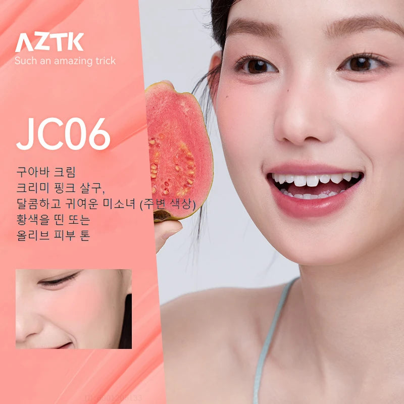 AZTK Liquid Blush – Long-Lasting Moisturizing Cheek Color