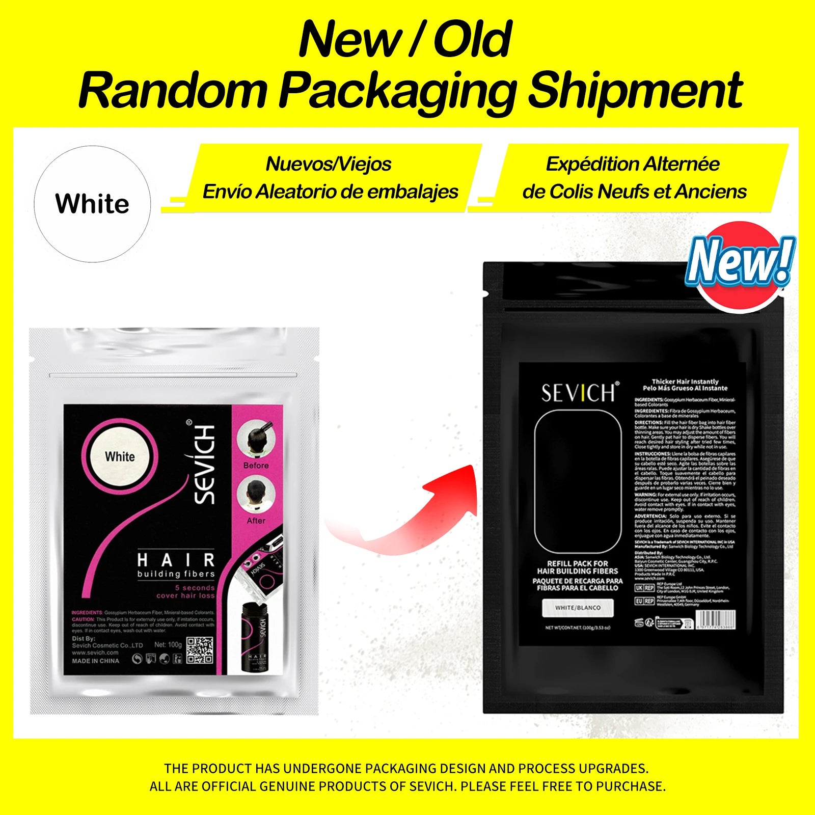 Keratin Hair Fiber 100g – Thickening & Hair Loss Concealer