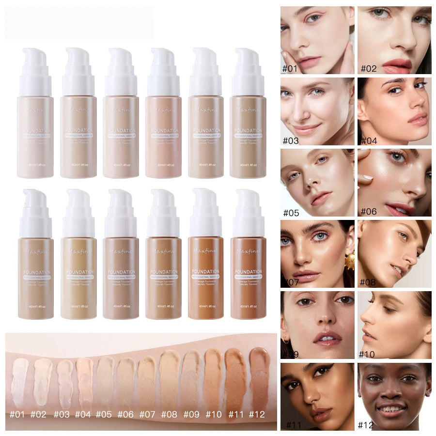 Liquid Foundation – Waterproof & Sweat-Resistant Concealer