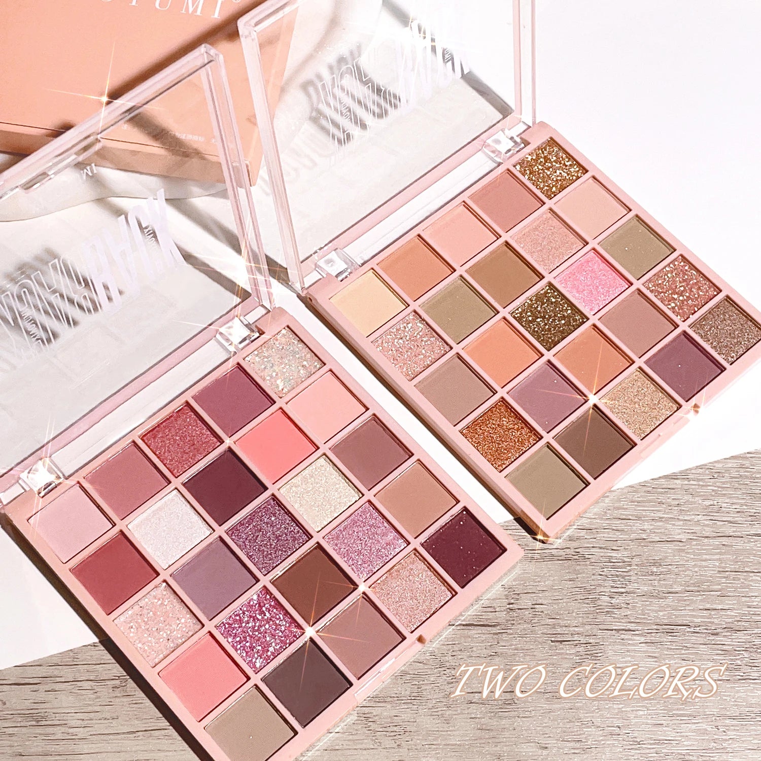 25-Color Eyeshadow Palette – Oatmeal Milk Tea Shades