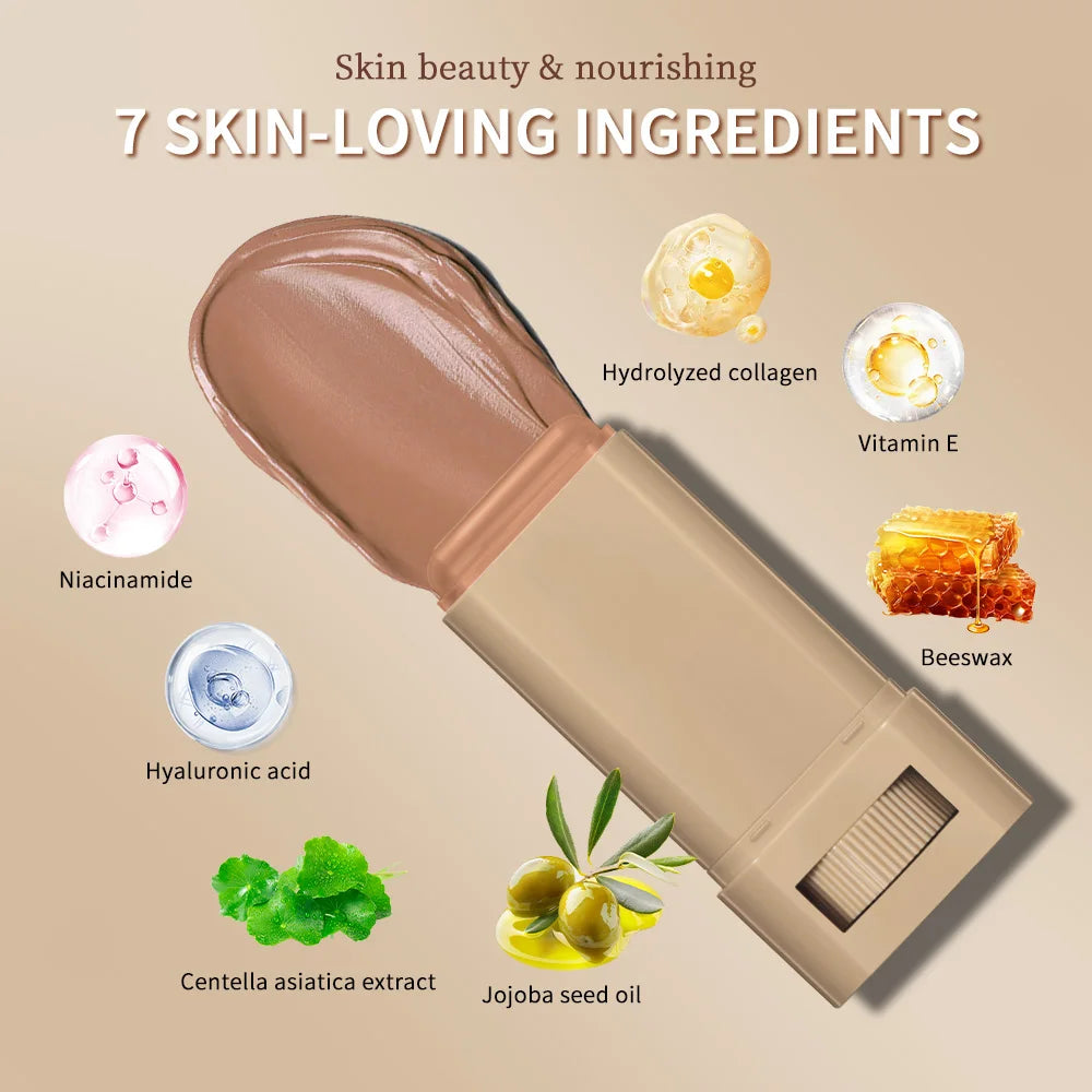 Skin Tint Stick – Waterproof Nourishing Tinted Foundation