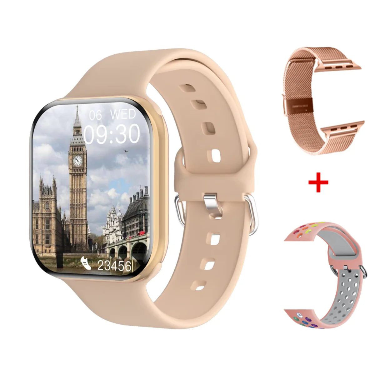 IW9 Smartwatch – GPS, Bluetooth Call & Waterproof