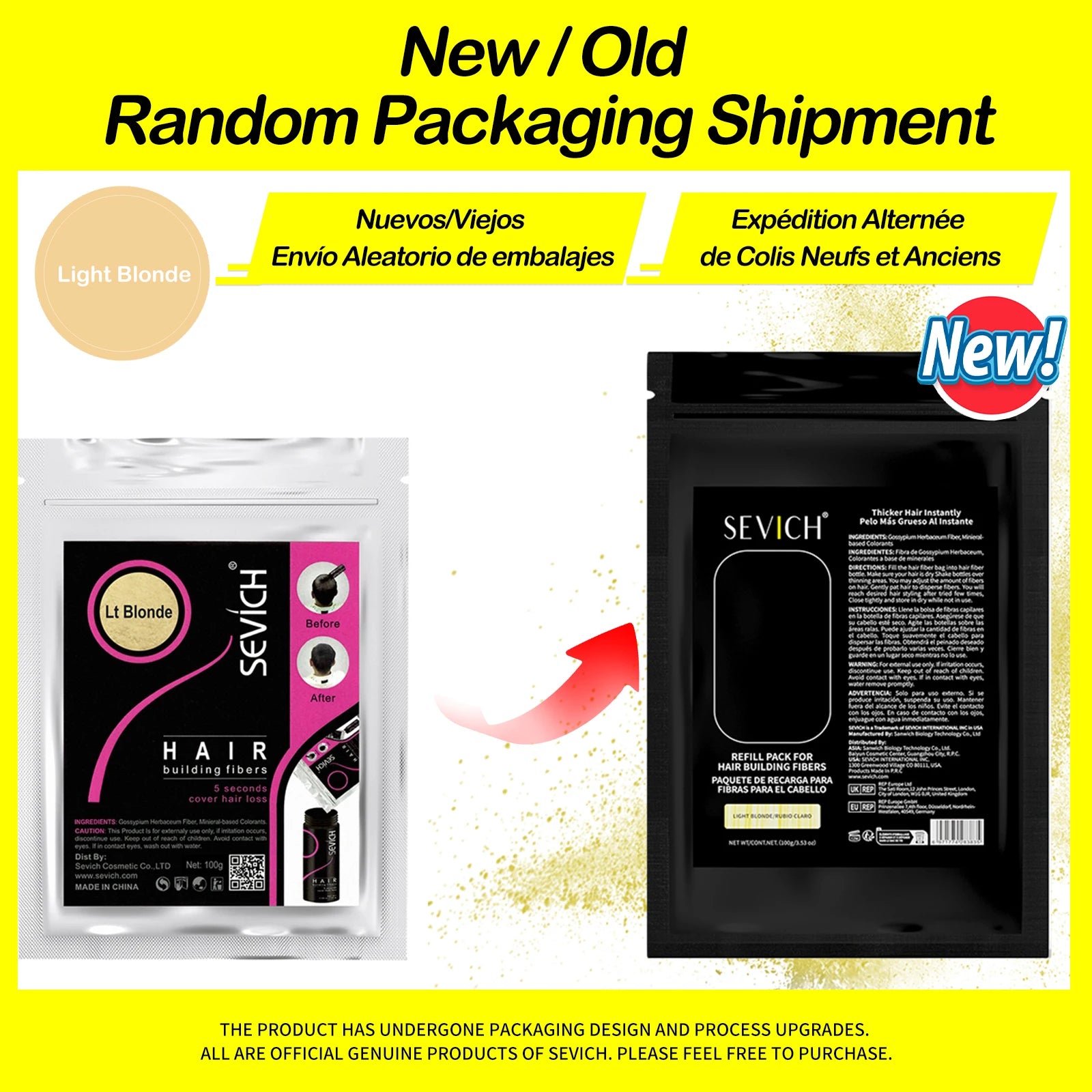 Keratin Hair Fiber 100g – Thickening & Hair Loss Concealer