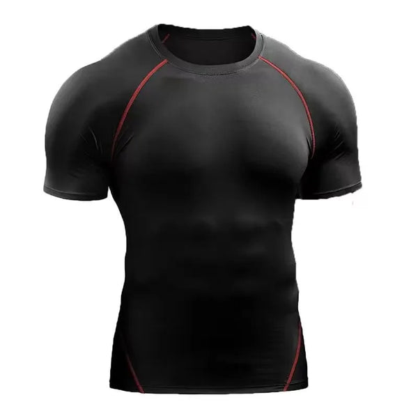 Men’s Quick-Dry Sports T-Shirt – Stretch & Tight Fit