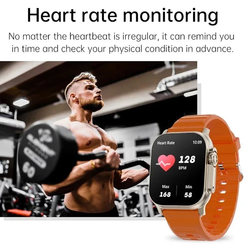 Bluetooth Smartwatch – Heart Rate & Message Alerts