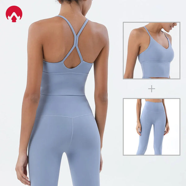 Women’s 2-Piece Gym Set – Sports Bra & Leggings