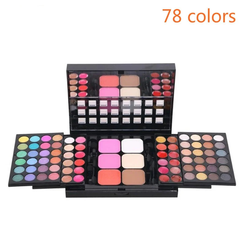 Glitter & Matte Eyeshadow Palette – 40/74/78 Colors