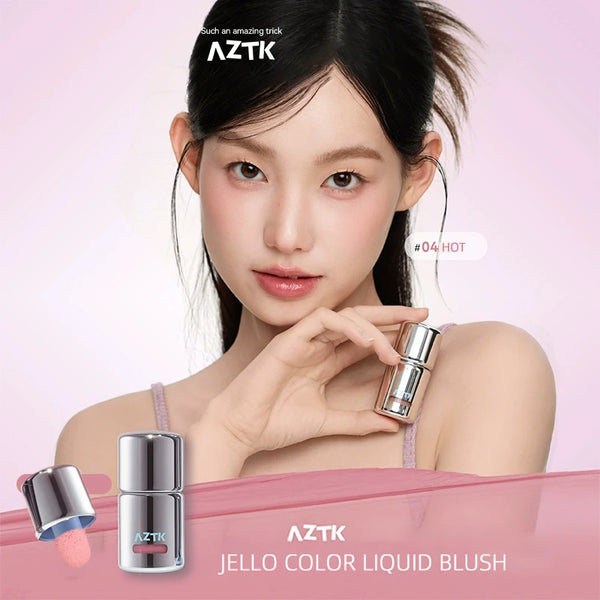 AZTK Liquid Blush – Long-Lasting Moisturizing Cheek Color