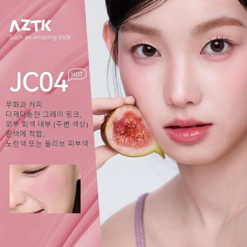 AZTK Liquid Blush – Long-Lasting Moisturizing Cheek Color