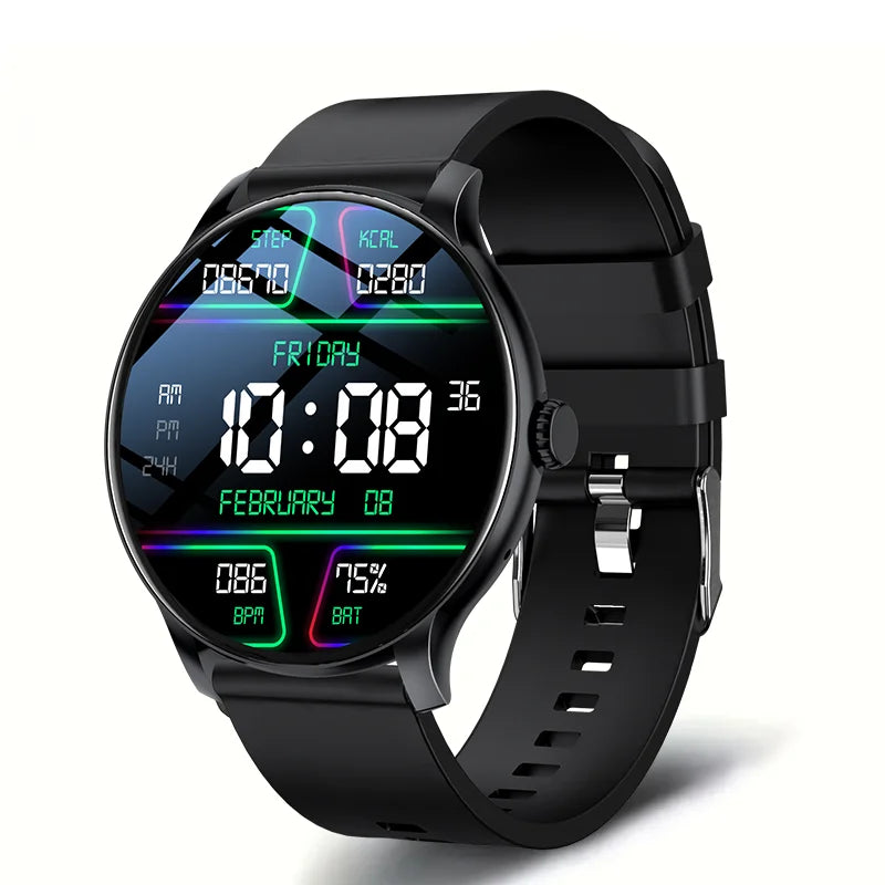 2025 Smartwatch – Heart Rate & Sleep Monitor for Women