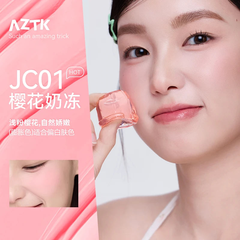 AZTK Liquid Blush – Long-Lasting Moisturizing Cheek Color