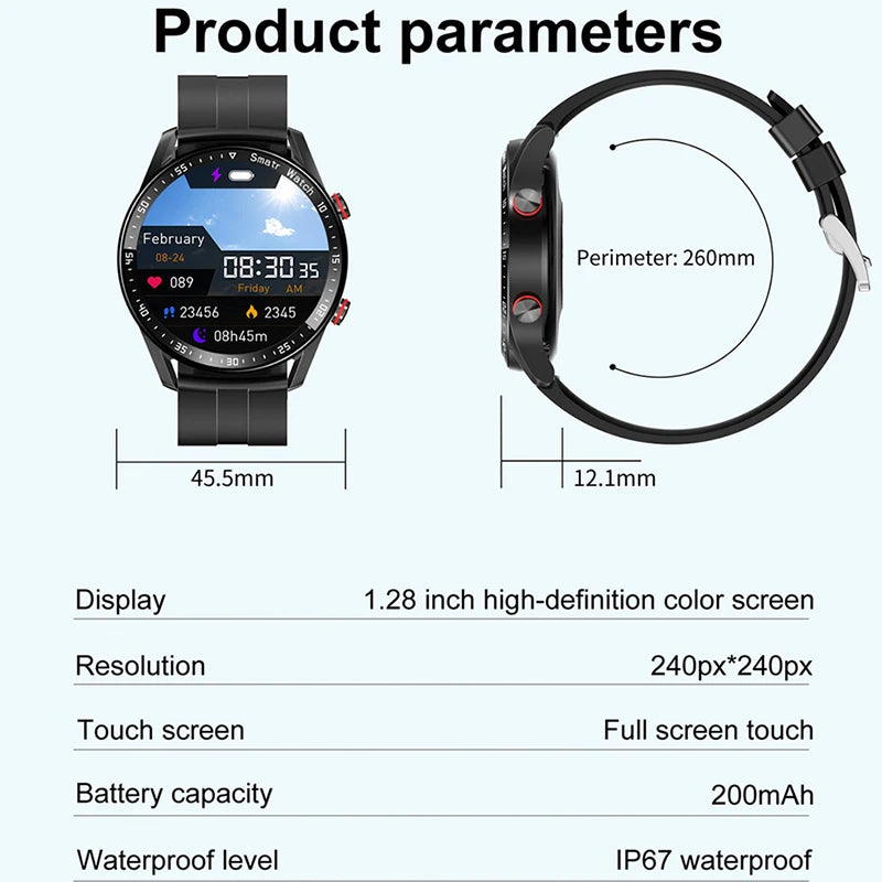 GT Series Smartwatch – HD Screen, GPS & Heart Rate