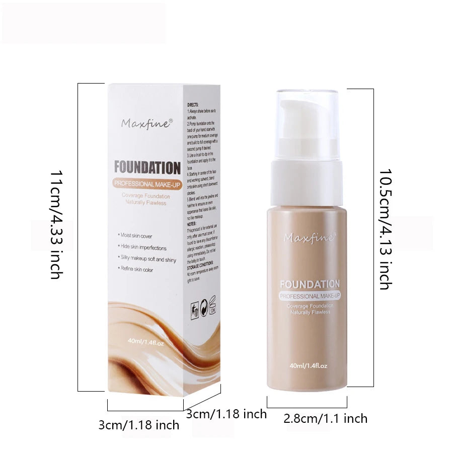 Liquid Foundation – Waterproof & Sweat-Resistant Concealer