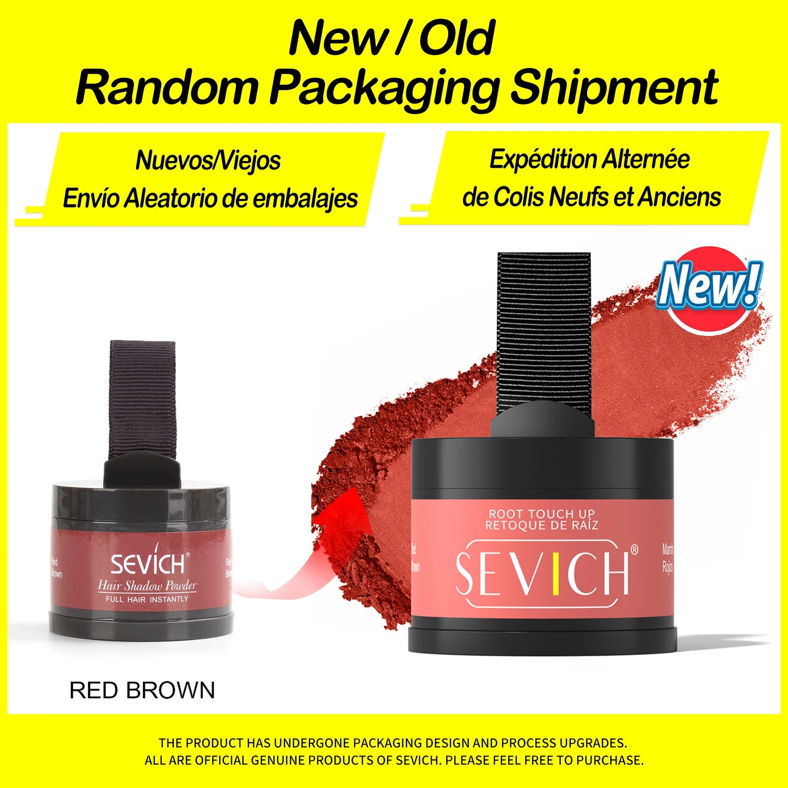 Hairline Shadow Powder – 4g Natural Hair Concealer